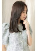 □グレージュカラー美髪エアーストレート404越谷20代30代40代