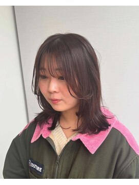 ガリカ 博多駅前(Gallica) かわいいワンカールレイヤー/薄めバング/顔周りレイヤー