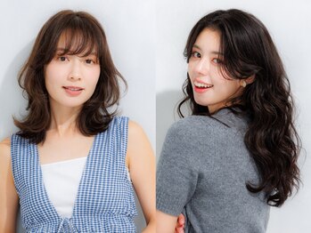 クロエ 新宿(Cloe)の写真/【カット+アミノコスメパーマ¥8500】髪質を見極めた薬剤でダメージレスパーマが叶う！毛先にふんわり感を＊