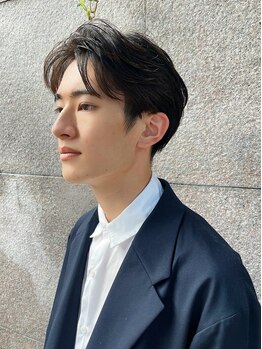 シュープ アニュー ラスパ太田川店(SHOOP anyu)の写真/再現性を意識し、簡単スタイリングで束感も◎カッコよく質感の良いスタイルに*【ラスパ太田川店南館1階】