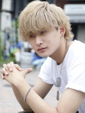 ゴート(GOATO) ゆるふわマッシュ　ハイトーン　鹿児島マッシュウルフ