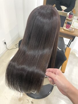 【髪質改善カラー】ディープバイオレット