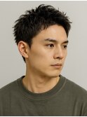 Hale無造作スパイラルパーマニュアンスパーマスパイキーショート