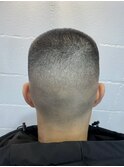 メンズカットスキンフェードバズカットクロップバーバー