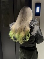 クロワ ドゥ(croix deux)&nbsp;ホワイト×ライムグリーン