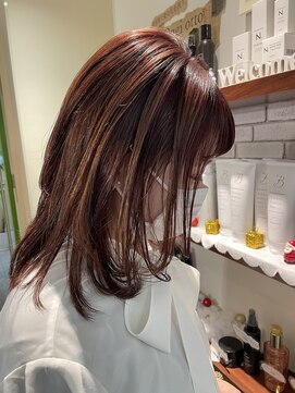 ニューヨークニューヨーク 三宮店(NYNY) イルミナカラー新色オレンジブラウン