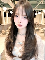 マインバイアフロートギンザ(MYNE by AFLOAT GINZA)&nbsp;韓国レイヤー/ロングレイヤー/顔周りレイヤー/ハッシュカット