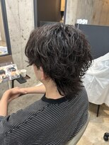 アロー 船橋店(AROH) 刈り上げセンターパート/波巻きツイストスパイラル/船橋