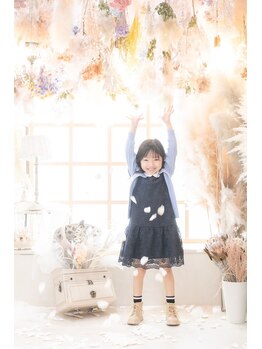 レア(Le'a)の写真/【仙台初】ドライフラワー撮影スタジオ併設/ロケ撮影も可◎入園・入学・成人式前撮りなど特別な日に♪