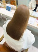 韓国風 レイヤーカット[ミルクティーベージュ]浦和/韓国