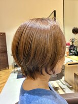 ユニックス イオンモール川口前川店(UNIX)&nbsp;【大人女性くびれショート】くびれショートボブ×アースベージュ
