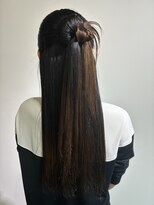 ヘアセット専門サロン by OKINAWA WATABE WEDDING 那覇店 ハーフアップ