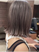 ジャム(Jam) 切りっぱなしボブ×夏色グレージュ★中村大輔