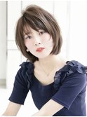 30代40代50代東京銀座ショートボブひし形レイヤー大人髪型