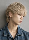 ダブルカラー/ブリーチ/ミルクティー/ヘアカラー/men's