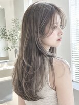 シンク オモテサンドウ(sync omotesando)&nbsp;グレージュカラー/アッシュグレージュ/レイヤーカット/髪質改善
