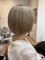 ヘアポケット スタイル店(HAIR POCKET)&nbsp;ハイトーンベージュボブ