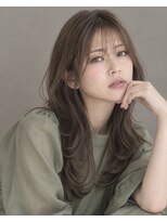 トウカバイエント 南森町(touca by emt)&nbsp;ロングレイヤー/顔周りレイヤー/ショコラブラウン