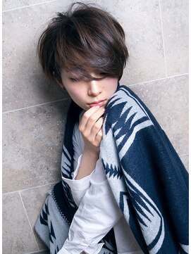 エル(LE) 6/8newopen!ひし形シルエットグレージュエアリーショート