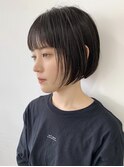 黒髪/ミニボブ