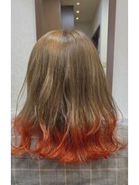 ヘアーモア イースト(Hair More East) すそオレンジ♪