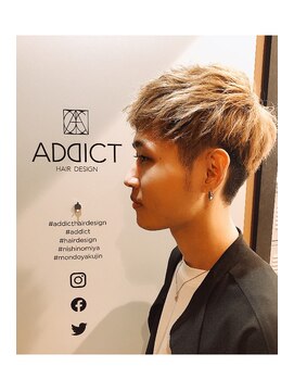アディクト(ADDICT) 【ADDICT_寺垣】メンズショートマッシュ