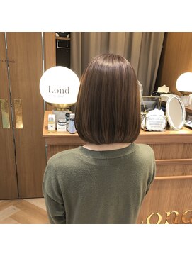ロンド レグリーズ 立川(Lond leglise) ボブ/ライトベージュ/ハイライト/小顔【深味信也】