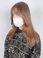 アイティーバイアルバム 下北沢店(IT by ALBUM)&nbsp;ウォームブラウン_アースカラーくびれヘアツートン_ba363512