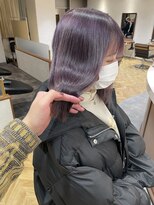 ロンド レア 天神大名店(Lond Le’a)&nbsp;ミルクティーベージュ/ダブルカラー/ブリーチ/くびれヘア