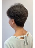 エレガンスな毛先のカールを作ロスマリントリートメントパーマ