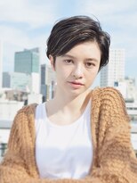 ハウスアンドヘアーワークス(House&Hair works) 前髪長め大人小顔ショート30代40代50代　藤沢