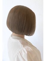 アロマ ヘアー ルーム 新宿店(AROMA hair room)&nbsp;大人ガーリーナチュラルショートボブ小顔ボブ/新宿/新宿西口