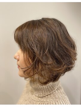 アロン(Allons Ginza) 《Allons 銀座》ルミエールジンジャー×ミニボブ