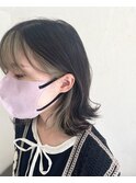 オリーブ×イヤリングカラー