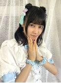 ハーフツイン　ヘアセット　アイドル前髪　イベントヘア