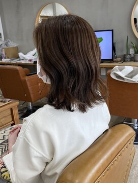 メアリー バイ メリー(marry by merry) 【立町メアリーバイメリー】☆美髪カラーアプリコットブラウン☆