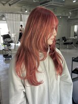 ラック(LUCK)&nbsp;切りっぱなしボブ/エアリーロング/美髪/ピンクブラウン/船橋