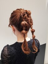 セット バイ エムビューティー(Set by M.beauty) 編みおろし☆ヘアセット/ヘアメイク/渋谷/表参道/外苑前/東京