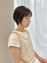 イノセントヘア(innocent.hair)&nbsp;ショートカットハンサムショート耳かけショート20代30代40代