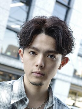 フィフス 渋谷(fifth) 緩めスペインカールラルフカールスパイラルパーマフェード30代