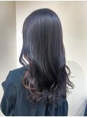 暗髪  ×  インナーカラー