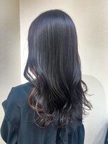 ヘアー ホスピタル ソアン(hair hospital soan)&nbsp;暗髪  ×  インナーカラー