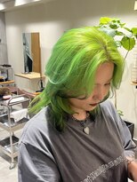 カンナ オーガニック ヘアデザイン(CANNA ORGANIC & HAIR DESIGN)&nbsp;ネオングリーンデザインカラー