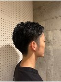20代30代40代ナチュラル束感ショート爽やかツーブロック