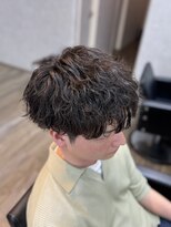 ヘア スパ リゾート リアン(hair spa resort Lien)&nbsp;＊刈り上げマッシュ×波打ち、波巻きMIXパーマ＊