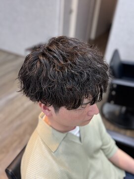 ヘア スパ リゾート リアン(hair spa resort Lien) *刈り上げマッシュ×波打ち、波巻きMIXパーマ*