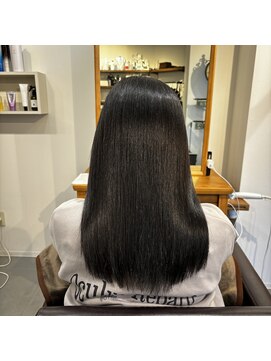 アンクル(ancre) 美髪トリートメント×ロング×ダークアッシュ×髪質改善ケア