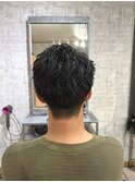 【パーマ風スタイル】メンズカット 宇都宮 鹿沼 日光 小山
