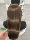 髪質改善で作る美髪カラー　メルティーベージュ