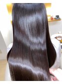 ロングヘアーも高濃度水素ミネコラで潤い艶髪に